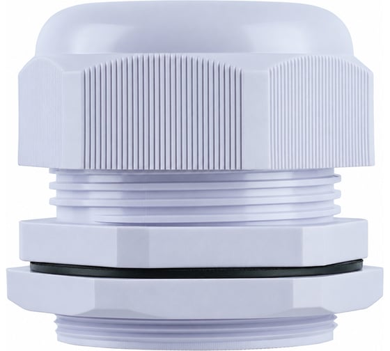 Сальник STEKKER pg42 диаметр проводника 32-38 мм, ip54, серый (diy упаковка 1 шт) 49384