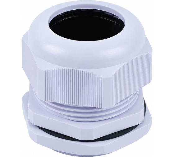 Сальник STEKKER pg42 диаметр проводника 32-38 мм, ip54, серый (diy упаковка 1 шт) 49384