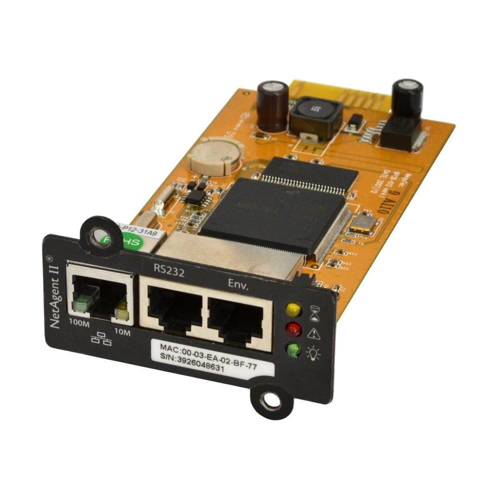 SNMP-адаптер 3-ports internal NetAgent II Powercom BT506 - выгодная ...