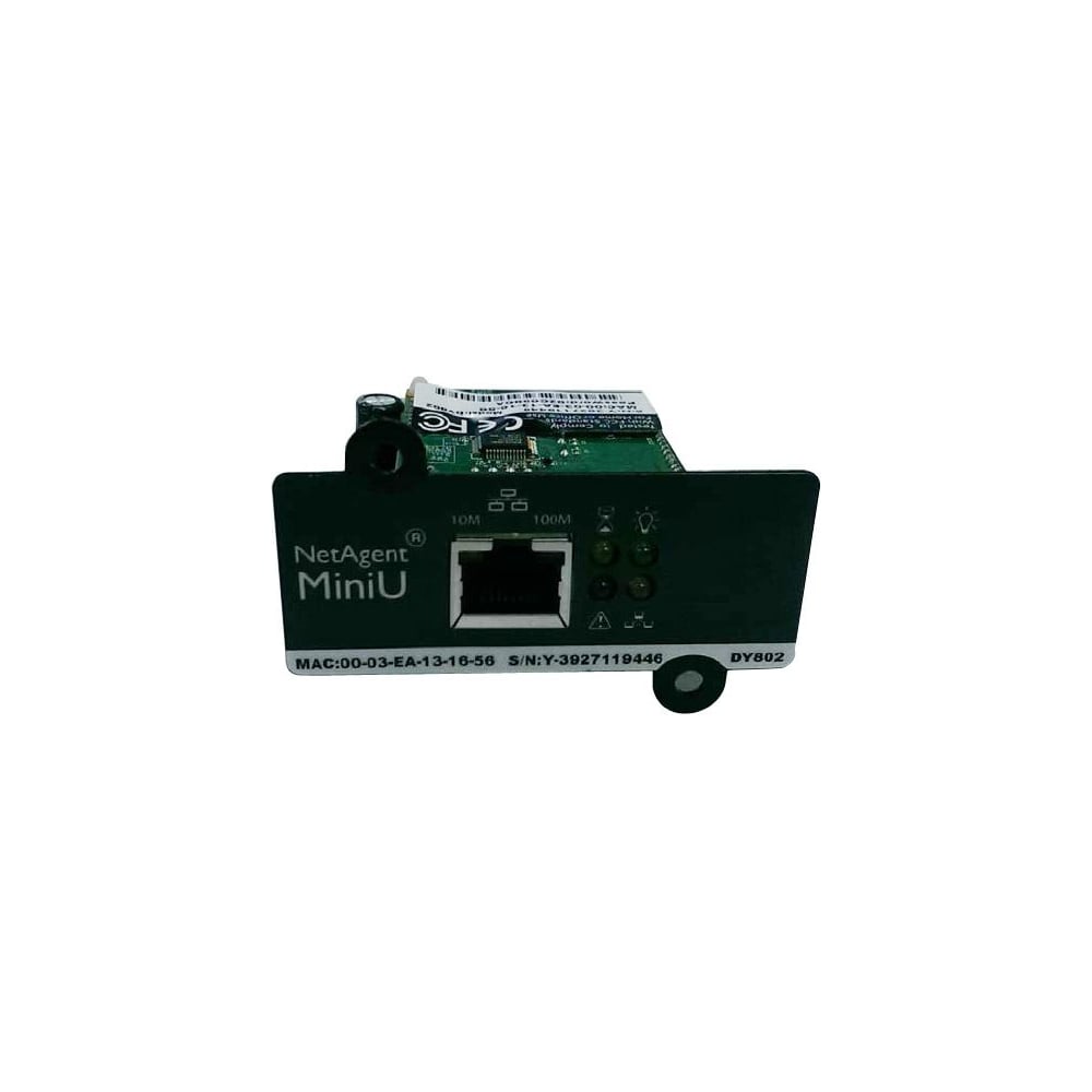 SNMP-адаптер 1-port Internal NetAgent for Macan Powercom DY802 ...