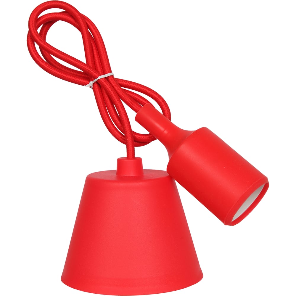Силиконовый патрон Е27 IN HOME со шнуром 1м красный 4690612008707 ...