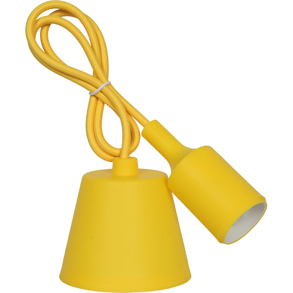 Силиконовый патрон Е27 IN HOME со шнуром 1м желтый 4690612008721 ...