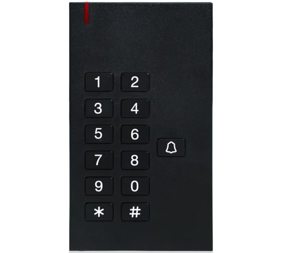 Кодонаборная панель со встроенным считывателем Tantos TS-KBD-EM Plastic 00-00017597 1
