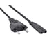 Кабель для аудио-видео техники Telecom iec-320-c7 2-pin, 3m, черный, медь TE023-CU0.5-3M 4