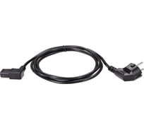 Кабель питания Telecom компьютер - розетка 220v eu угол-угол vde 3gх0.75mm2, 1.8m, медь TE021DA-CU0.75-1.8M