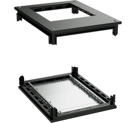 Крыша с фланцем и основание DKC для напольных 19" it-корпусов дкс серии cqe 600x1000, ral9005 R5RKTB610FITB