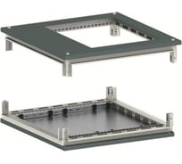 Крыша с фланцем и основание DKC для напольных 19" it-корпусов дкс серии cqe 800x800, ral7011 R5KTB88FIT