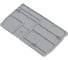 Концевая пластина для ds2.5 Degson серая, 100 штук D-DS2.5-01P-11-00Z(H) 2
