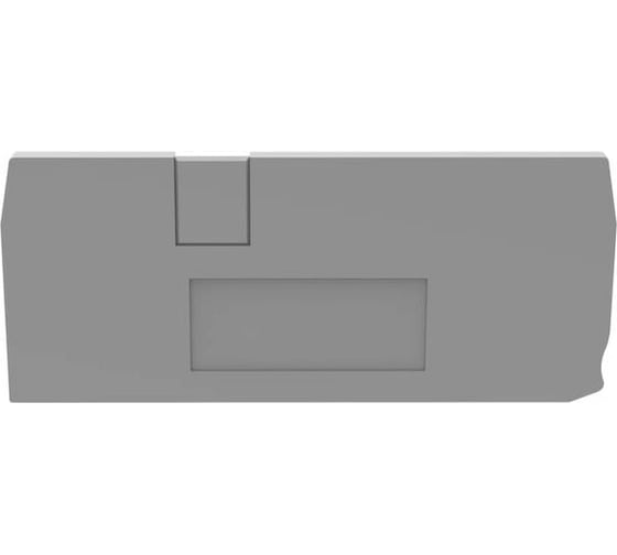 Концевая пластина для ds6 Degson серая, 100 штук D-DS6-01P-11-00Z(H) 1
