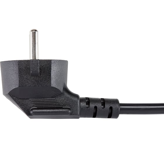 Кабель питания Telecom компьютер - розетка 220v eu угловой vde 3gх0.5mm2 1.8m медь TY021-CU0.5-1.8M