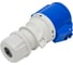 Кабельная розетка ABL 4Р 32А 230V, IP44 K42S20 2