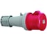 Кабельная розетка ABL 5Р 63А 400V, IP44 K53S30 1