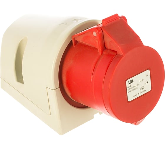 Розетка для монтажа на поверхность ABL 4Р 32А 400V, IP44 D42S31