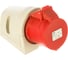 Розетка для монтажа на поверхность ABL 4Р 32А 400V, IP44 D42S31 1