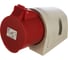 Розетка для монтажа на поверхность ABL 5Р 32А 400V, IP44 D52S31 (125-6) 1