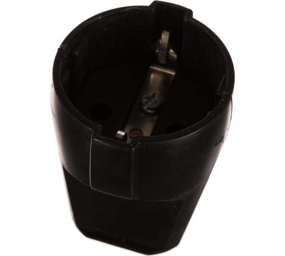 Кабельная розетка ABL термопласт 16A 2P+E 250V, чёрный 1176100
