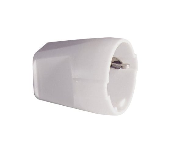 Кабельная розетка ABL термопласт 16A 2P+E 250V, белый 1176110 1
