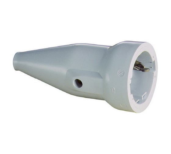 Розетка ABL ПВХ 16A 2P+E 250V, белый 1478080 1