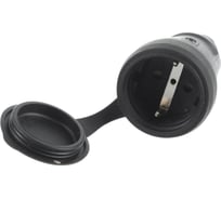 Розетка с манжетой и крышкой ABL IP44 16A 2P+E 250V 1579200