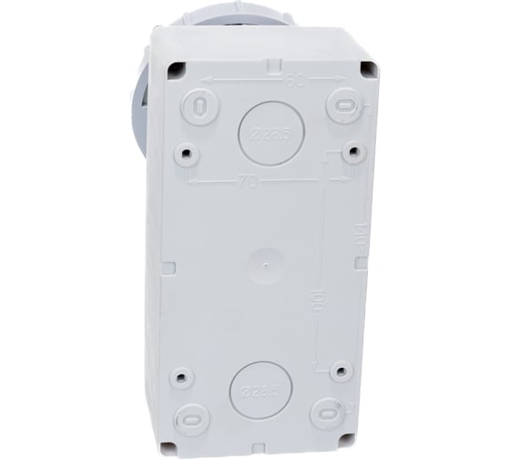 Розетка с блокировкой и выключателем, запирающаяся замком ABL 5P 32A 400V, IP67 C52S351