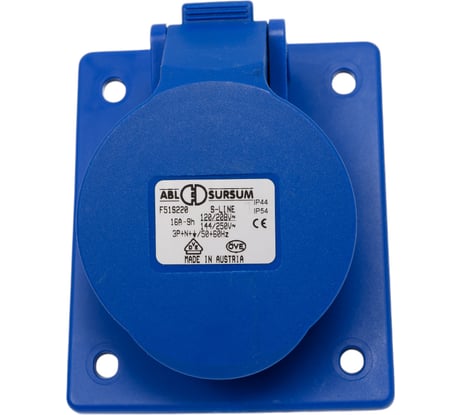 Фланцевая розетка ABL 5P 16A 400V, IP44 F51S301