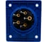 Фланцевая розетка ABL 5P 16A 400V, IP44 F51S301 3