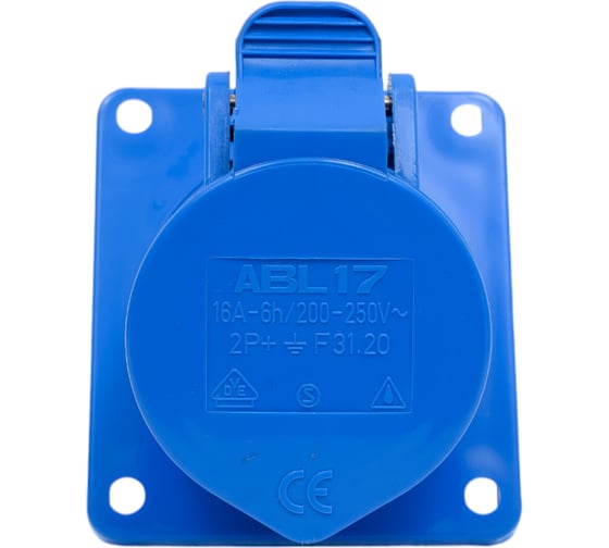 Фланцевая розетка ABL 3P 16A 230V, IP44 F31S201 1