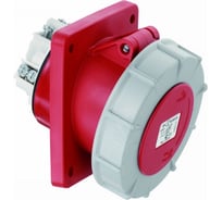 Фланцевая угловая розетка ABL 15гр. 3P 63A 230V, IP67, 112X100 MM F33S286