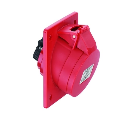 Фланцевая угловая розетка ABL 20гр. 3P 16A 230V, IP44 F31S220