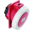 Фланцевая угловая розетка ABL 15гр. 5P 32A 400V, IP67 F52S383 1