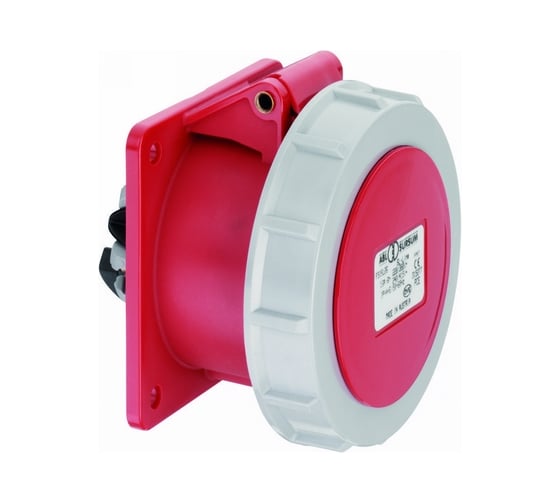 Фланцевая розетка для рефрижераторных контейнеров ABL 4Р 32A 440V, IP67 F42V050 F42V350