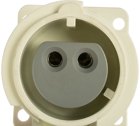 Прямая фланцевая розетка ABL 2P 32A 24/42V DC, IP67 F02S854 1