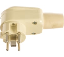 Вилка ABL 25А, дуропласт, белый 2302010