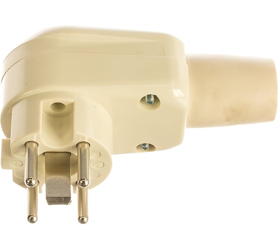 Вилка ABL 25А, дуропласт, белый 2302010 1