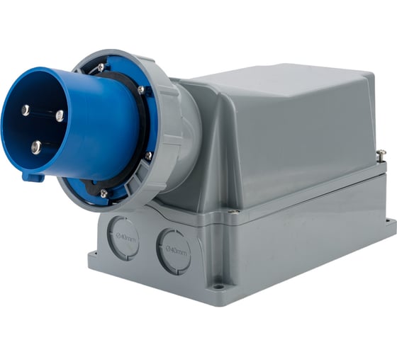 Вилка кабельная для монтажа на поверхность ABL 3Р 125А 230V, IP67 G34S25 1