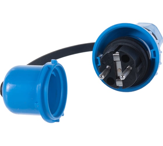 Кабельная вилка с крышкой и байонетным замком ABL IP68 1979850