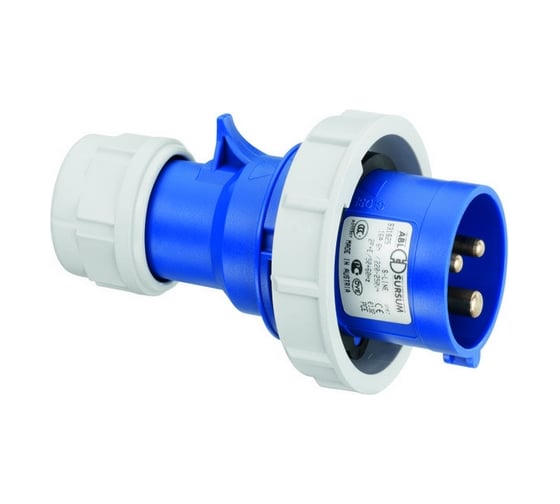 Кабельная вилка ABL 3P 32А 230V, IP67 S32S25 1