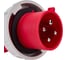 Кабельная вилка ABL 4P 32А 400V, IP67 S42S35 5