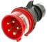 Кабельная вилка ABL 5P 16А 400V, IP44 S51S30 2
