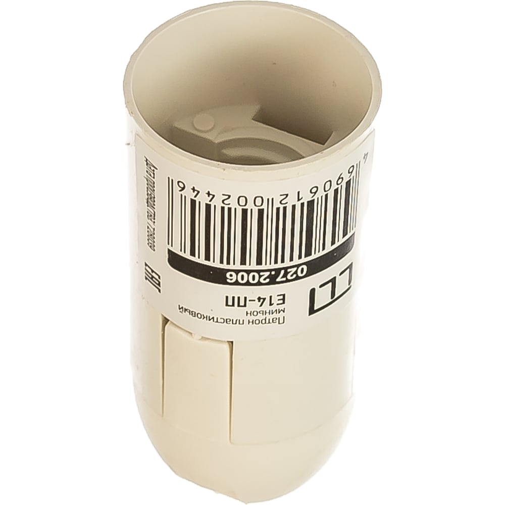 Патрон LLT Е14-ПП пластиковый, миньон 4690612002446 - выгодная цена ...