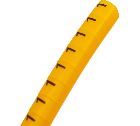 Маркировка кабеля Klemsan (кольцо) KG1 (0,75...4 мм.кв.), "1" (уп. 100 шт.) 1000 шт. 0.0.0.5.515001