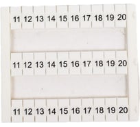 Горизонтальная маркировка Klemsan DO 10/5; (11-20) 510 шт. 0.0.0.5.504002