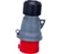 Кабельная вилка ABB 16А 3Р+N+E IР44 переносная 415В Easy&Safe 2CMA101967R1000 5