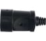 Кабельная розетка ЭРА Rx4-B с/з прямая ПВХ 16A черная Б0039685 3