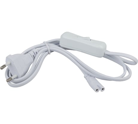 Сетевой шнур ЭРА с выключателем LLED-A-CABLE-1.5m-SW-W Б0025694