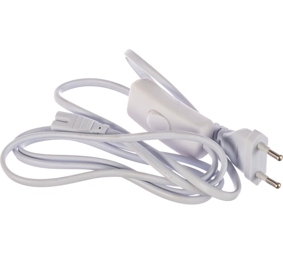 Сетевой шнур ЭРА с выключателем LLED-A-CABLE-1.5m-SW-W Б0025694