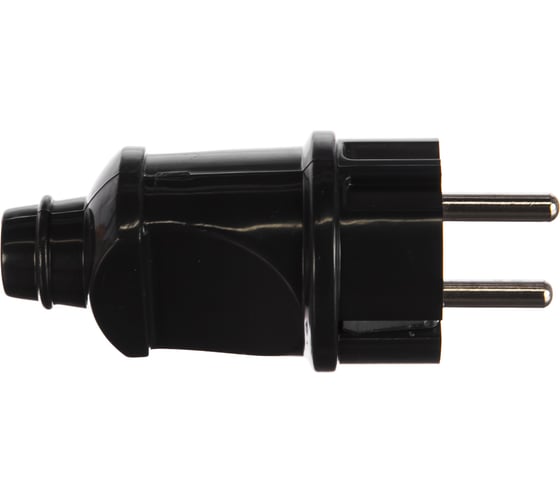Вилка ЭРА Vx2-B Vx2 с/з прямая 16A черная Б0039674