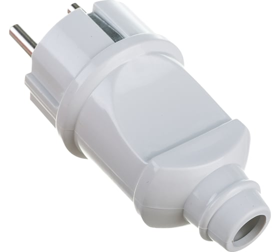 Вилка ЭРА Vx2-W Vx2 с/з прямая 16A белая Б0039673