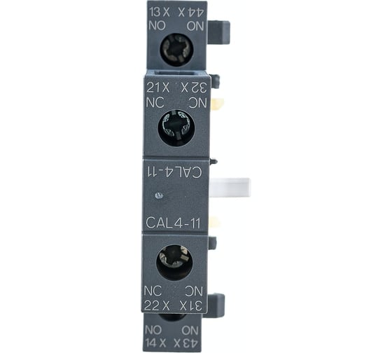 Контакт ABB CAL4-11 1НО 1НЗ боковой для контакторов AF09-AF96 и NF 1SBN010120R1011