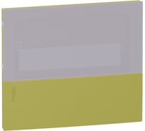 Передняя панель Systeme Electric Mini Pragma New, зеленая, 1P/12М, для встраиваемого щита, дымчатая дверь SE MIP60112T